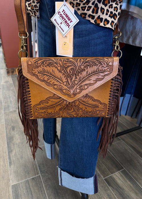 American Darling Envelope Genuine Western Leather Women Bag